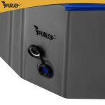 Purlov 27507 Skladací bazén pre psov 160 x 30 cm, modro-sivý