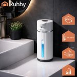 Ruhhy 27653 Bezdotykový dávkovač mýdla 420 ml, LED, USB-C, bílý