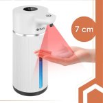 Ruhhy 27653 Bezdotykový dávkovač mýdla 420 ml, LED, USB-C, bílý