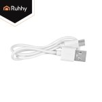 Ruhhy 27653 Bezdotykový dávkovač mýdla 420 ml, LED, USB-C, bílý