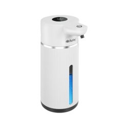 Ruhhy 27653 Bezdotykový dávkovač mydla 420 ml, LED, USB-C, biely