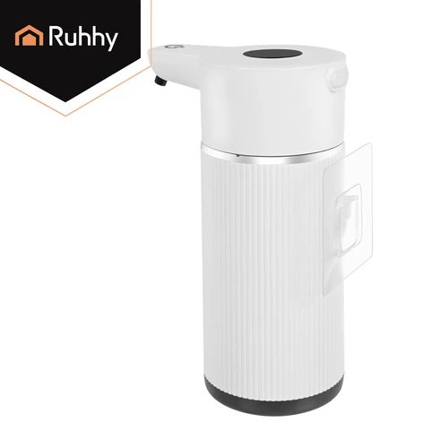 Ruhhy 27653 Bezdotykový dávkovač mýdla 420 ml, LED, USB-C, bílý
