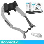 Isomedix 27467 Masážní přístroj na krk Shiatsu s vyhříváním 22,2 W, USB‑C