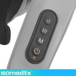 Isomedix 27467 Masážní přístroj na krk Shiatsu s vyhříváním 22,2 W, USB‑C