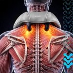 Isomedix 27467 Masážní přístroj na krk Shiatsu s vyhříváním 22,2 W, USB‑C