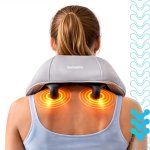 Isomedix 27467 Masážní přístroj na krk Shiatsu s vyhříváním 22,2 W, USB‑C