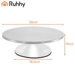 Ruhhy 27428 Dortový otočný stojan 30 cm, nerez