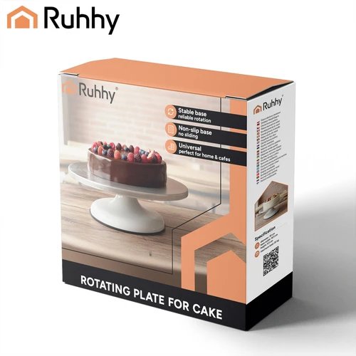 Ruhhy 27428 Dortový otočný stojan 30 cm, nerez