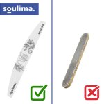 Soulima 27787 Sada pilníků na nehty, oboustranné 100/180, 100 ks