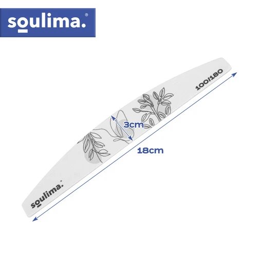 Soulima 27787 Sada pilníků na nehty, oboustranné 100/180, 100 ks