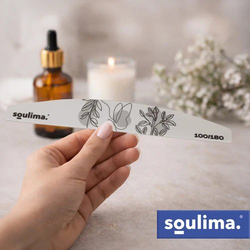 Soulima 27787 Sada pilníků na nehty, oboustranné 100/180, 100 ks