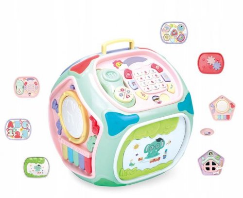 KIK KX7935 Interaktivní multifunkční kostka domek