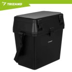 Trizand 27412 Rybárska debna so sedadlom do 140 kg, 38 x 34 x 21 cm, čierna 