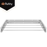 Ruhhy 27759 Skladací nástenný sušiak na bielizeň 80 cm, biely