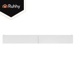 Ruhhy 27759 Skladací nástenný sušiak na bielizeň 80 cm, biely