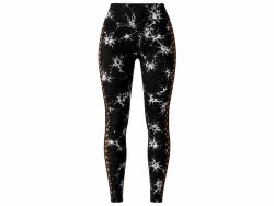 Verk 14664 Dámské legíny s push-up efektem, vysoký pas, S/M, černé