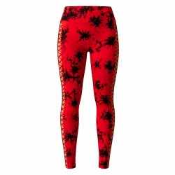 Verk 14664 Dámské legíny s push-up efektem, vysoký pas, S/M, červené