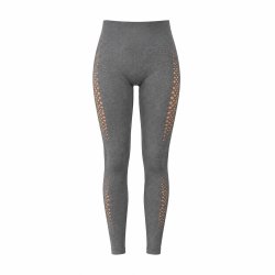 Verk 14673 Dámské legíny s push-up efektem, vysoký pas, vel. S/M, šedé 