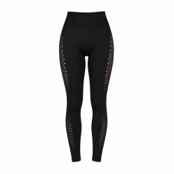 Verk 14673 Dámské legíny s push-up efektem, vysoký pas, vel. S/M, černé