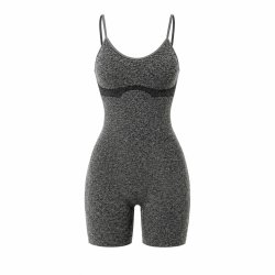 Verk 14674 Dámske fitness legíny s push-up efektom, veľkosť S/M, šedá