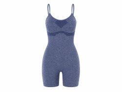 Verk 14674 Dámske fitness overaly s push-up efektom, veľkosť S/M, modré