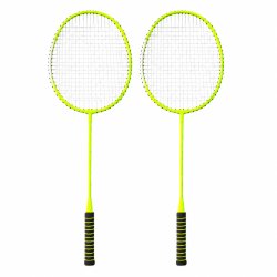 Verk 14713 Sada badmintonových raket s obalem 2 ks, zelené 