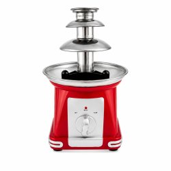Verk 07554 Čokoládová fontána fondue, 3 úrovně, 65 W, 230 V, 50 Hz, červená