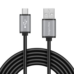 Kruger&Matz KM1235 Kabel USB A - micro USB 1 m, Basic