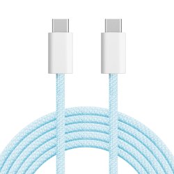 Kruger&Matz KM1272 Kabel USB-C - USB-C, 100 W, 1 m, modrý 