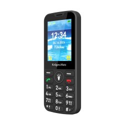 Kruger&Matz KM0924-2G Telefon pro seniory Simple 924, Dual SIM, Bluetooth, černý