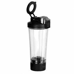 Verk 07544 Shaker s magnetickým držákem na telefon, USB, 700 ml, černý