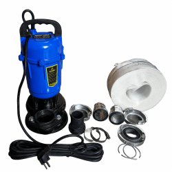 RealG RC-K-2357 Čerpadlo na čistú aj špinavú vodu 750 W s drvičom + hadica
