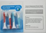 KIK Náhradní zubní kartáčky na Phlips Sonicare univerzální - 4 ks