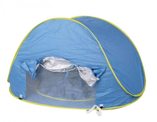 KIK KX7992 Plážový stan s bazénem 117x79x70cm modrá