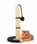 Malatec 7933 Škrabadlo sloupek s hračkou černá 45cm
