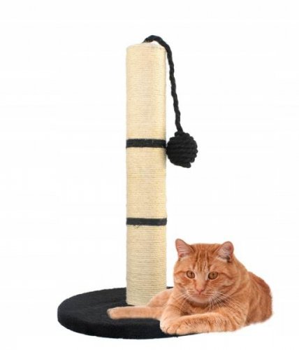 Malatec 7933 Škrabadlo sloupek s hračkou černá 45cm