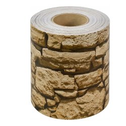 RealG RC-K-2282 Plotová stínící folie 19 cm x 35 m, UV, 450 g / m2, pískovec
