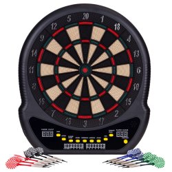 MultiStore AP-400 Elektronický terč LCD, 48 cm, 27 her, 12 šipek
