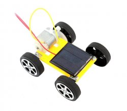 DIY Solárne stavebnice zostáv si autíčko