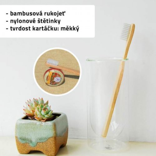 GFT Bambusový zubná kefka