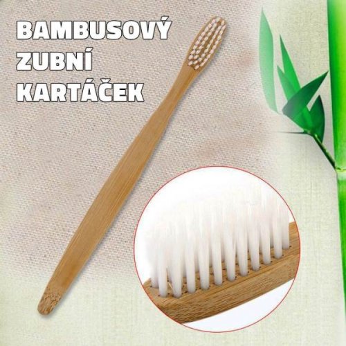 GFT Bambusový zubní kartáček