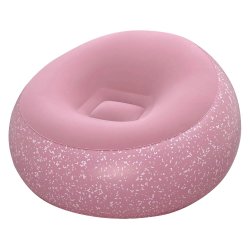 Bestway 75155 Nafukovací relaxační křeslo Inflate-A-Chair, růžové