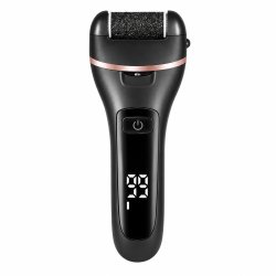Verk 24635 Elektrický pilník na paty USB, 3 W, 2 rychlosti, černý