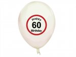 Master Narozeninové balónky 60 let 5ks