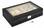 ISO 8497 Organizér na brýle a hodinky Box na 9ks 