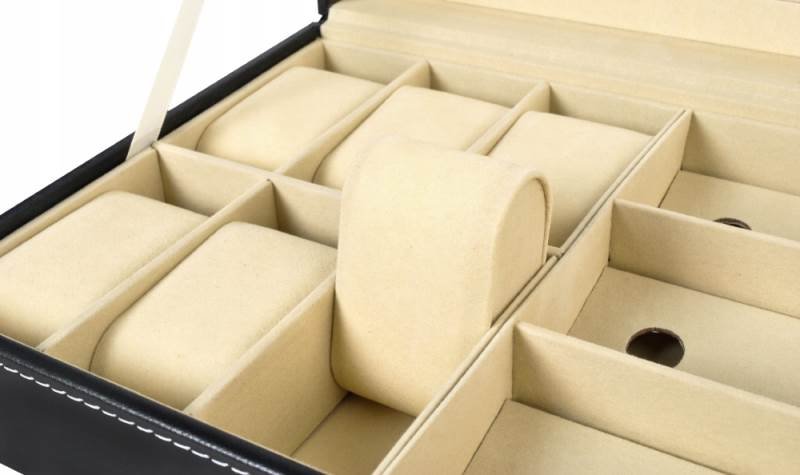 ISO 8497 Organizér na okuliare a hodinky Box na 9ks