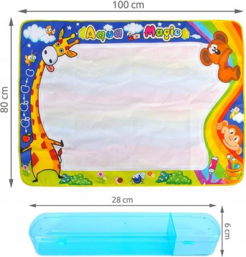 ISO 8487 Podložka na kreslenie vodou XXL 100x80cm + príslušenstvo
