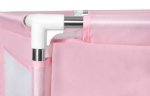 ISO 8493 Textilní ohrádka pro děti 115 x 65 cm růžová