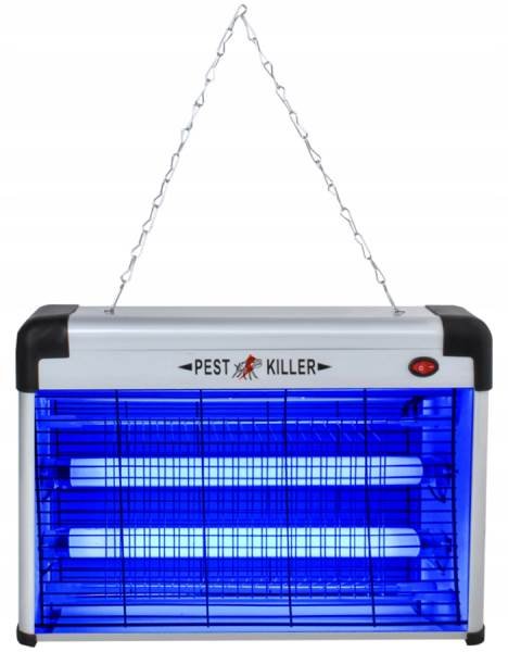 ISO 8626 Elektrický lapač hmyzu s UV žiarivkou PEST KILLER 20W