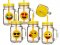 Kemis Zavařovačky Emoji s brčkem 450ml